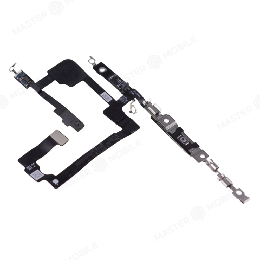 Шлейф для Apple iPhone 15 с комп. (на кнопку включения) + микрофон + модуль Bluetooth (ORIG100) фото №3