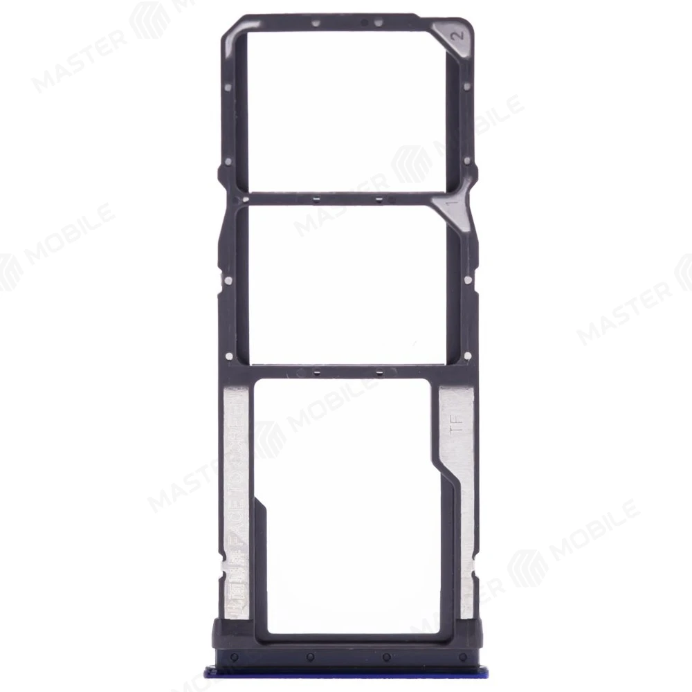 Держатель сим-карты для Xiaomi Redmi Note 8 (M1908C3JG) / Redmi Note 8T (M1908C3XG) / Redmi Note 8 2021 (M1908C3JGG) (синий)  фото №1