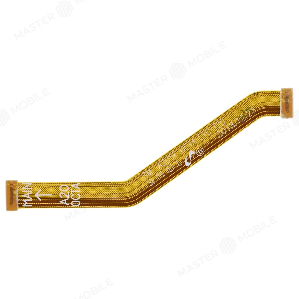 Шлейф для Samsung A205 Galaxy A20 / M107 Galaxy M10s с комп. (на дисплей)  фото №1
