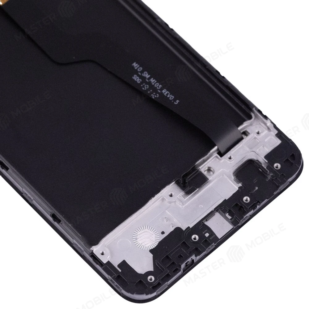 Дисплей для Samsung A105 Galaxy A10 / M105 Galaxy M10 + тачскрин (черный) (в рамке) (Medium) фото №4