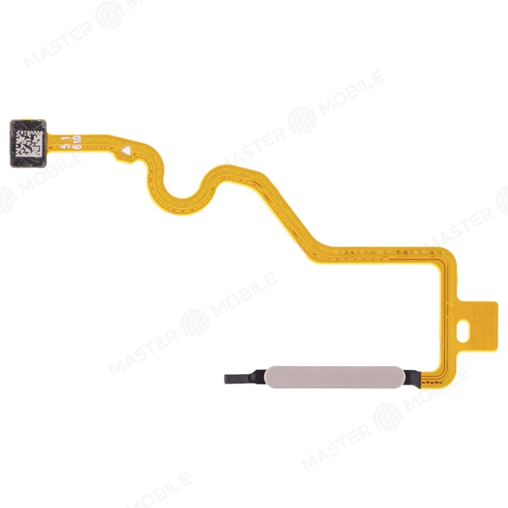 Шлейф для Tecno Spark 20 Pro (KJ6) с комп. + сканер отпечатка пальца (золотистый) фото №1