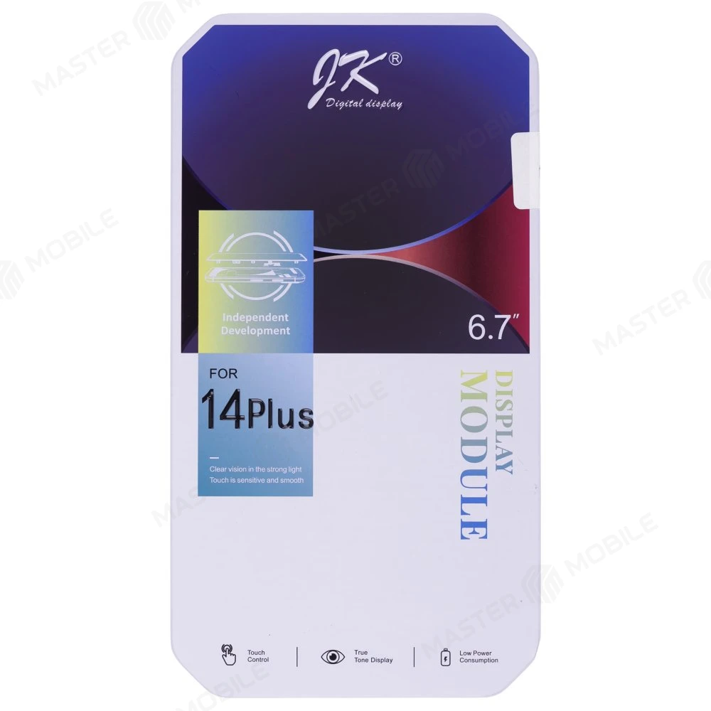 Дисплей для Apple iPhone 14 Plus + тачскрин (черный) (JK) (In-Cell) (площадка под IC) фото №5