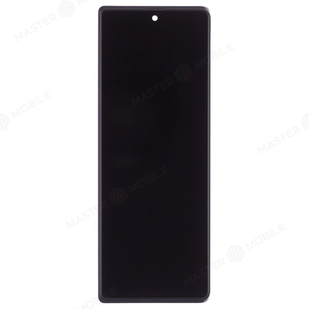 Дисплей для Samsung F916 Galaxy Z Fold 2 + тачскрин (внешний) (черный) (In-Cell) фото №1