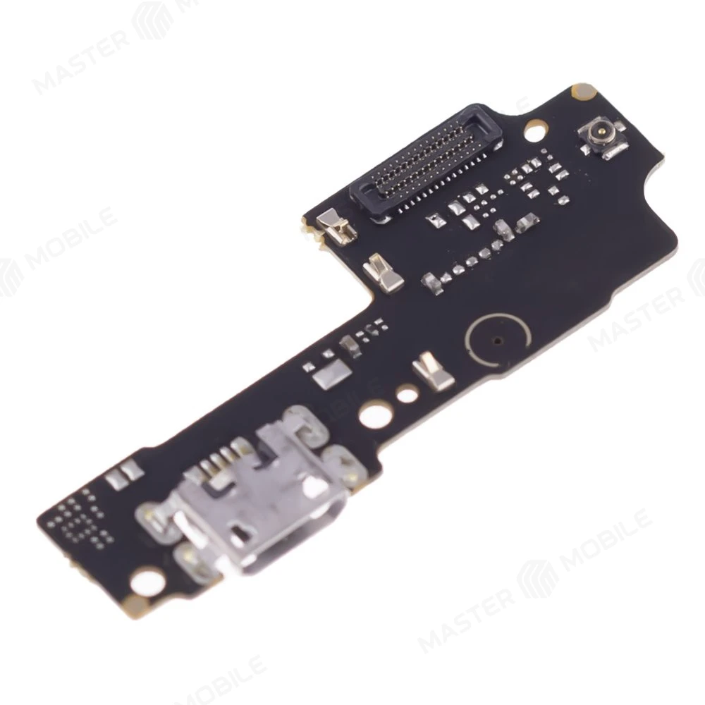 Нижняя плата для Xiaomi Redmi Go (M1903C3GG) с комп. + разъем зарядки + микрофон  фото №3