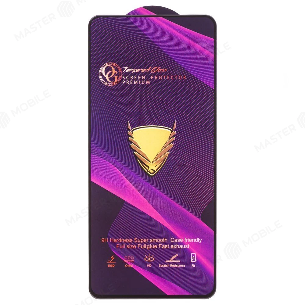 Защитное стекло OG Glass (3 в 1) для Xiaomi 12T (22071212AG) / 12T Pro (22081212UG) (черный) фото №1
