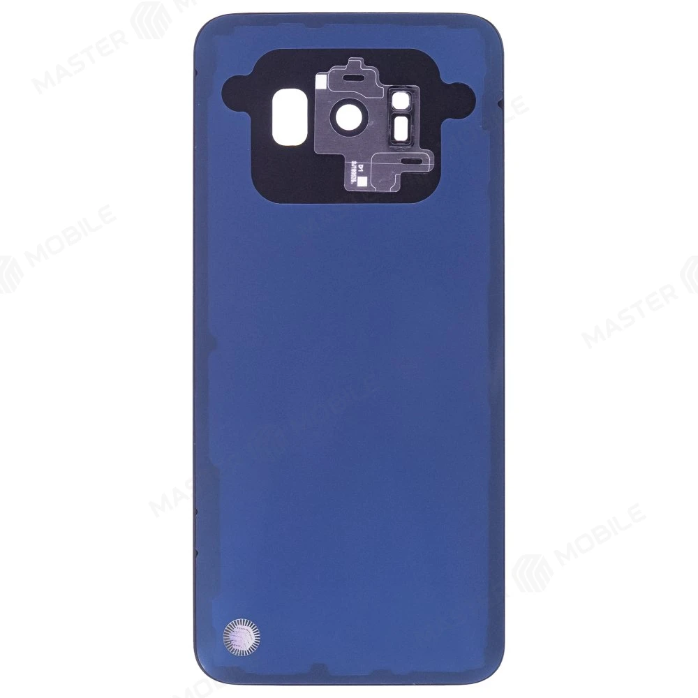 Задняя крышка для Samsung G950 Galaxy S8 (синий) (в сборе со стеклом камеры) фото №2