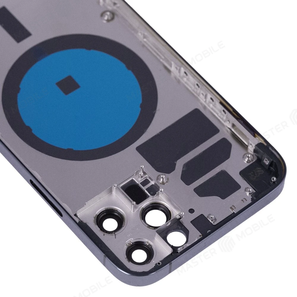 Корпус для Apple iPhone 12 Pro (синий) (Premium) фото №3