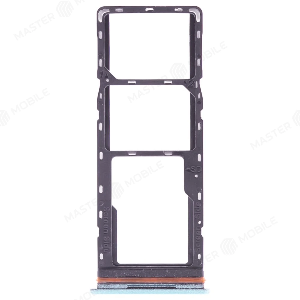 Держатель сим-карты для Tecno Spark 6 GO (KE5) / Spark GO 2022 (KG5) (зеленый) фото №1