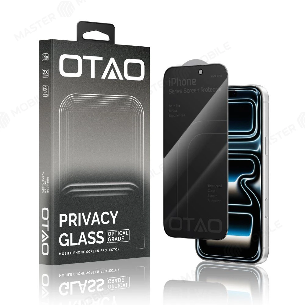 Защитное стекло OTAO 28° Privacy для Apple iPhone 16 Pro Max (антишпион) 