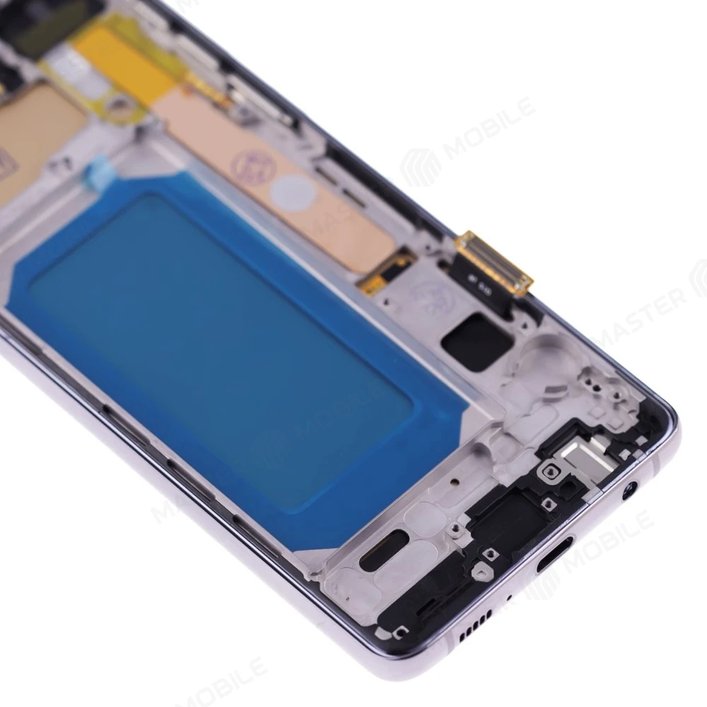 Дисплей для Samsung G973 Galaxy S10 + тачскрин (черный) (в рамке) (In-Cell) фото №4