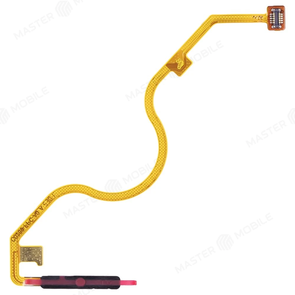 Шлейф для Tecno Pova Neo 3 (LH6n) с комп. + сканер отпечатка пальца (черный) фото №2