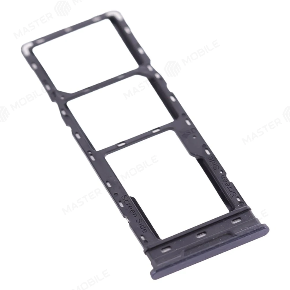 Держатель сим-карты для Tecno Pova Neo 3 (LH6n) (черный) фото №3