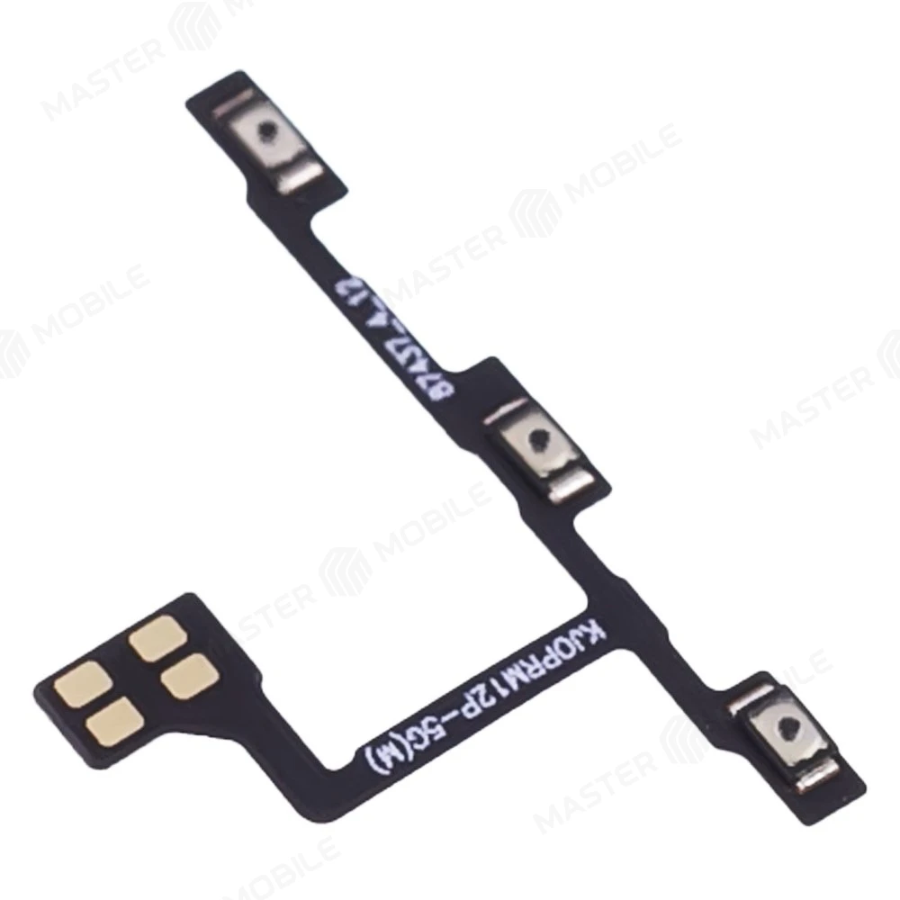 Шлейф для Realme 12 5G (RMX3999) с комп. (на кнопку включения и кнопки громкости) фото №3