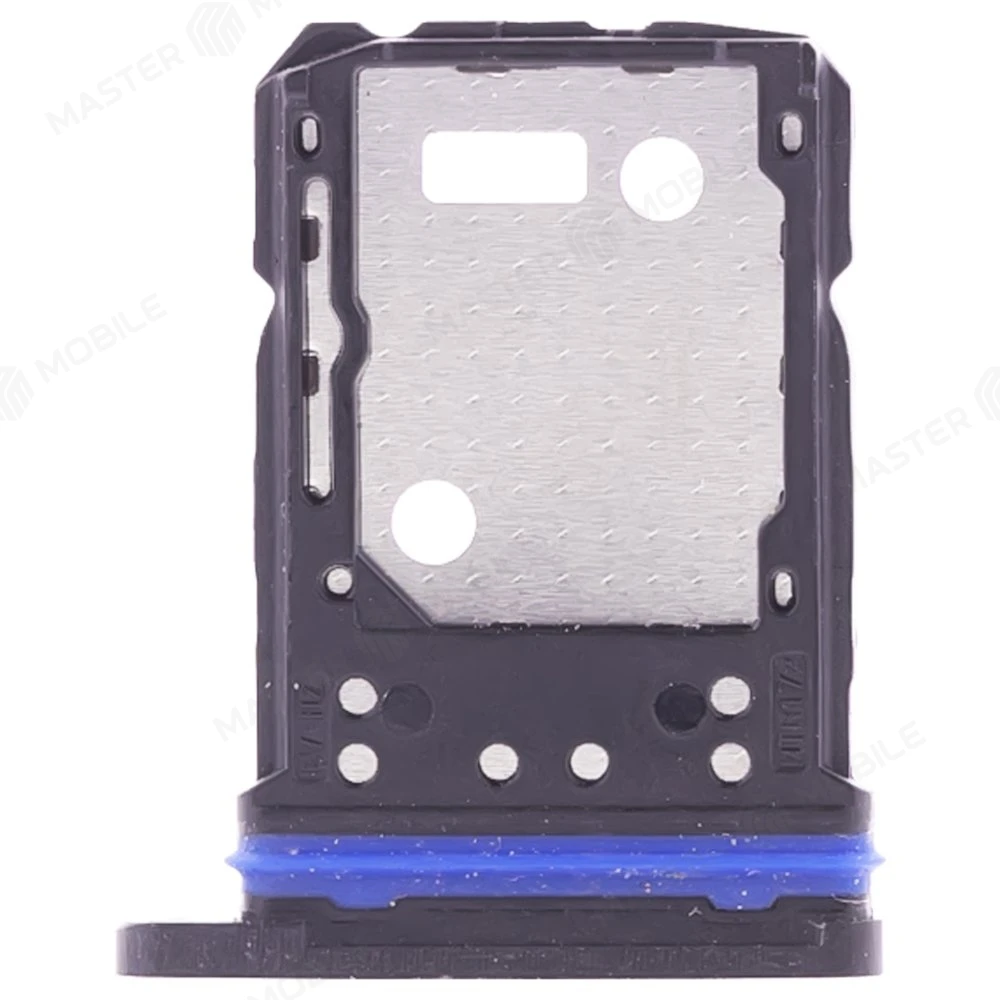 Держатель сим-карты для Vivo V23e (V2116) (черный) фото №1