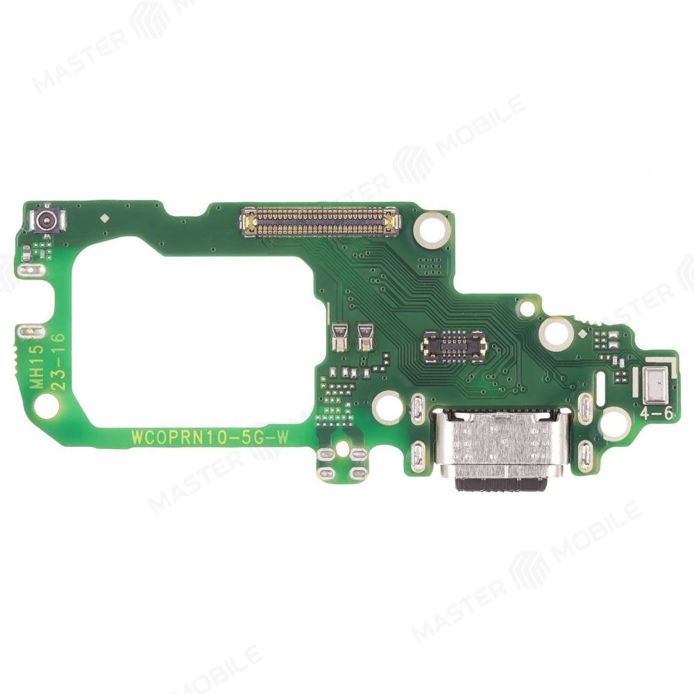 Нижняя плата для OPPO Reno 11 5G (CPH2599) с комп. + разъем зарядки + микрофон фото №1
