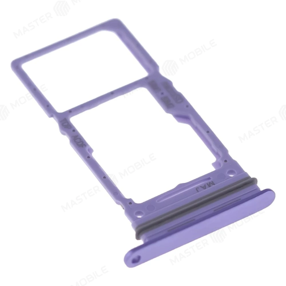 Держатель сим-карты для Samsung A346 Galaxy A34 5G (фиолетовый) фото №3