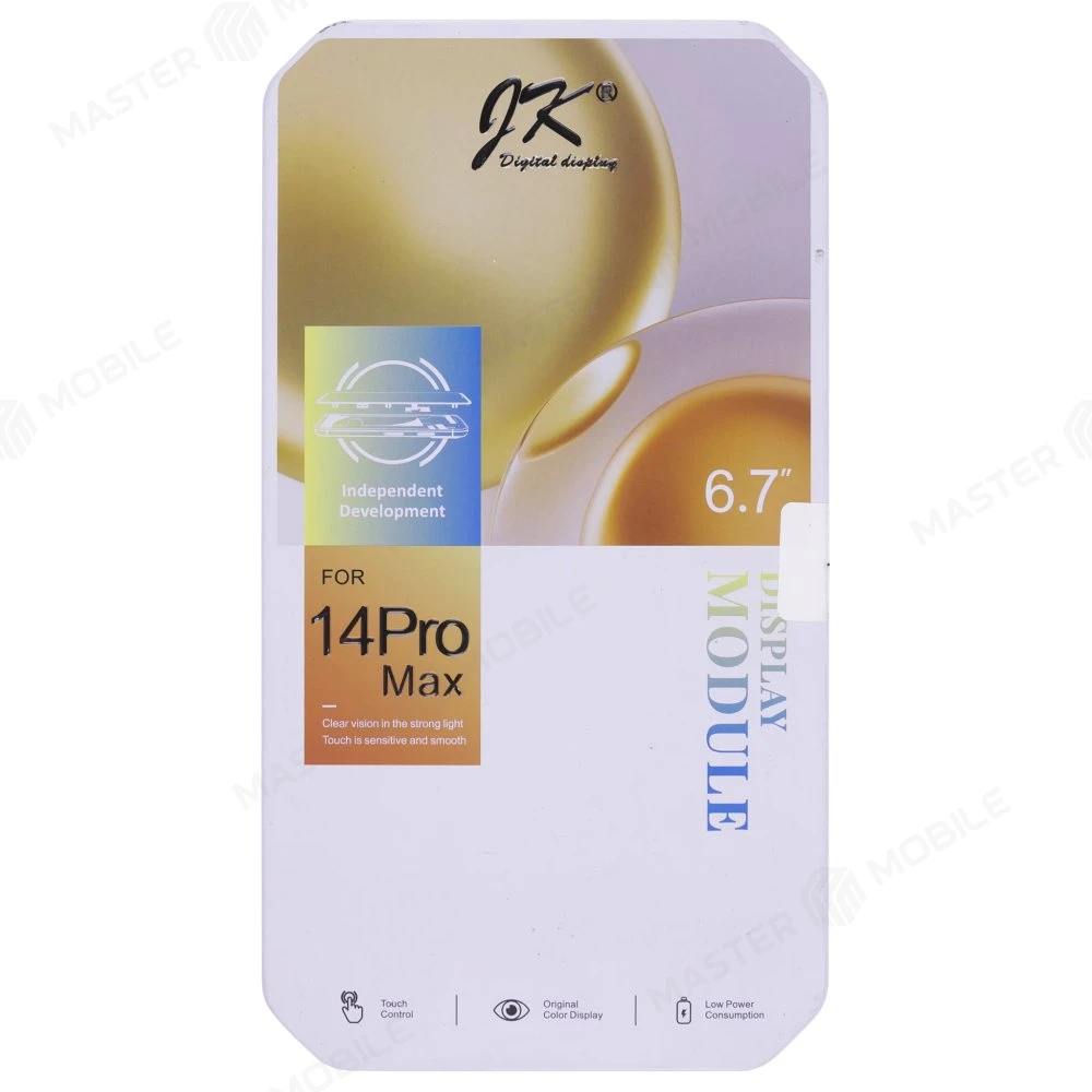 Дисплей для Apple iPhone 14 Pro Max + тачскрин (черный) (JK) (In-Cell) (площадка под IC) фото №5