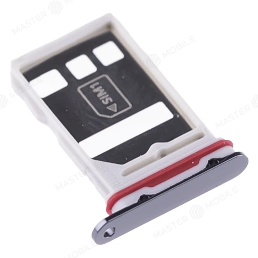 Держатель сим-карты для Huawei P60 (LNA-LX9) / P60 Pro (MNA-LX9) (черный) фото №3