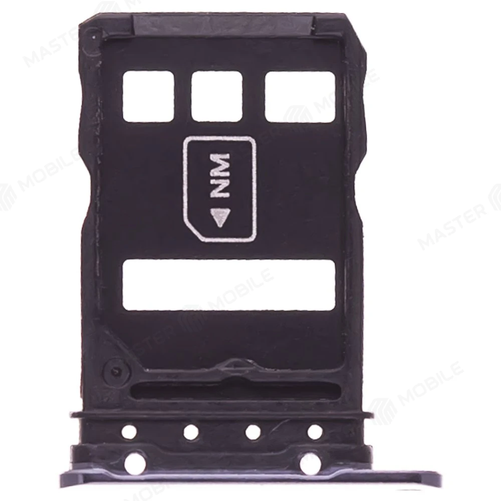 Держатель сим-карты для Huawei Mate 30 Pro (LIO-L09) (черный) фото №2