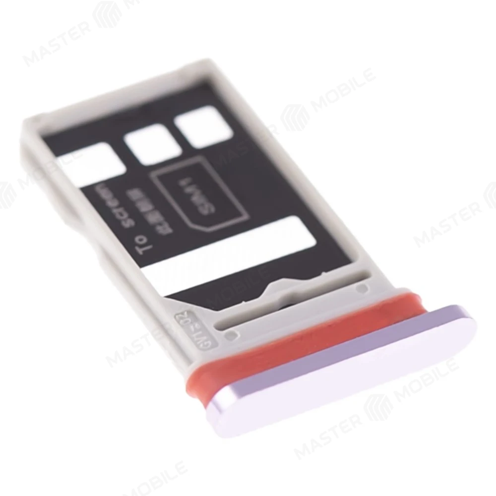 Держатель сим-карты для Huawei Honor 30 (BMH-AN10) (серебристый) фото №3