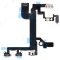 Шлейф для Apple iPhone SE с комп. (на кнопку включения и кнопки громкости) + микрофон + вспышка  фото №1