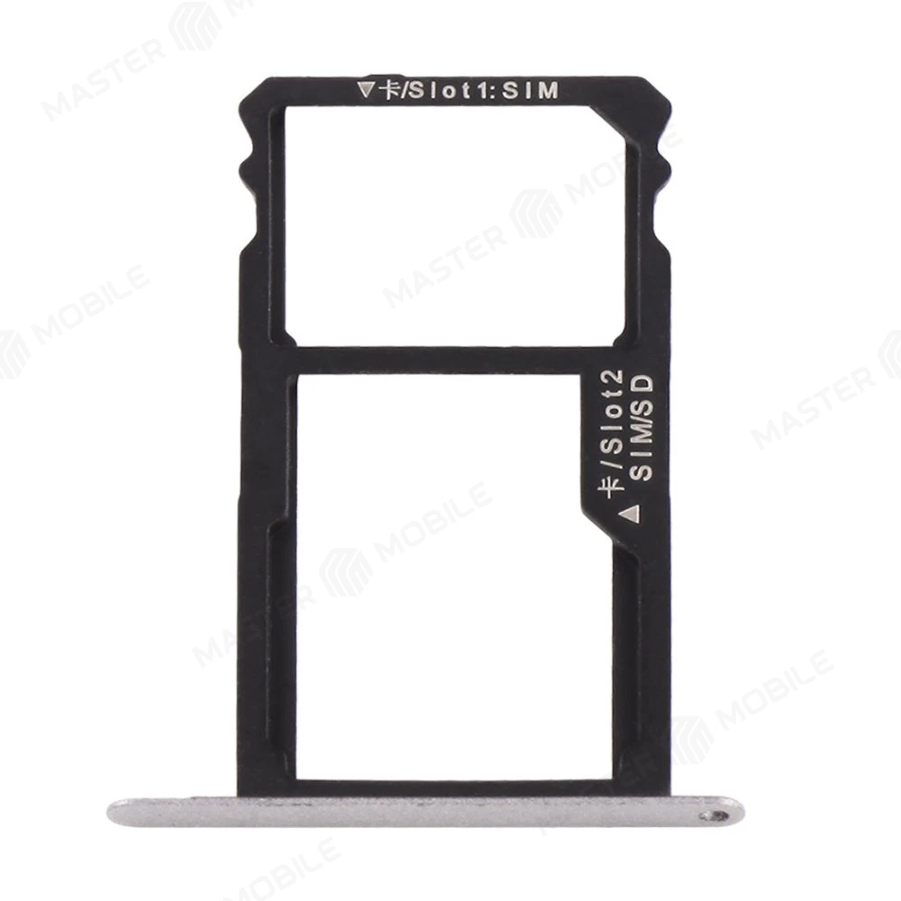 Держатель сим-карты для Huawei Honor 7 (PLK-L01) (серый) фото №1