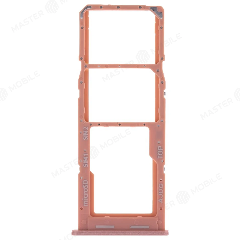 Держатель сим-карты для Samsung A047 Galaxy A04s (оранжевый) фото №1