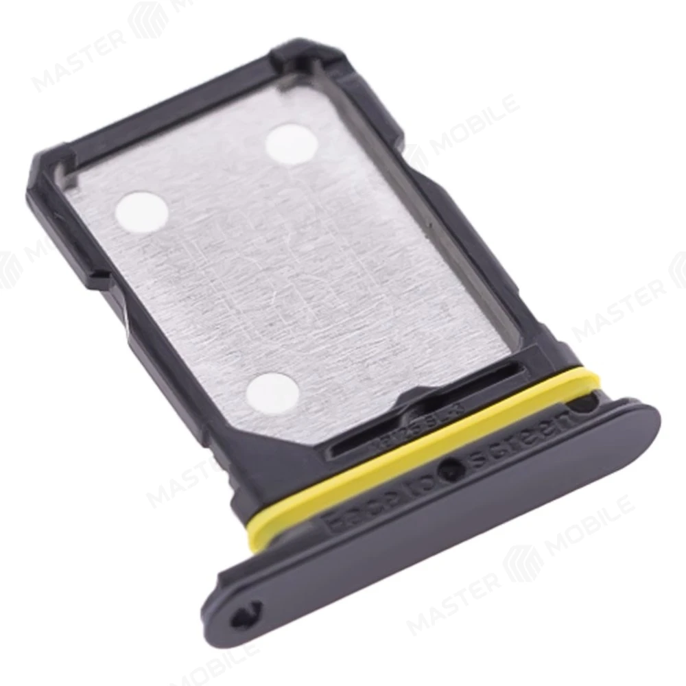 Держатель сим-карты для Realme GT Neo 2 5G (RMX3370) (черный) фото №3