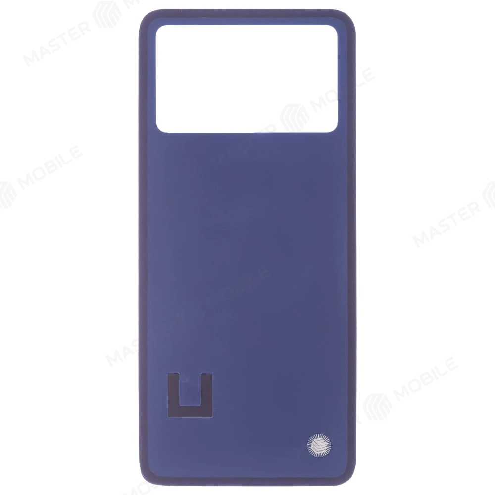 Задняя крышка для Xiaomi Poco X4 Pro 5G (2201116PG) (черный) фото №2