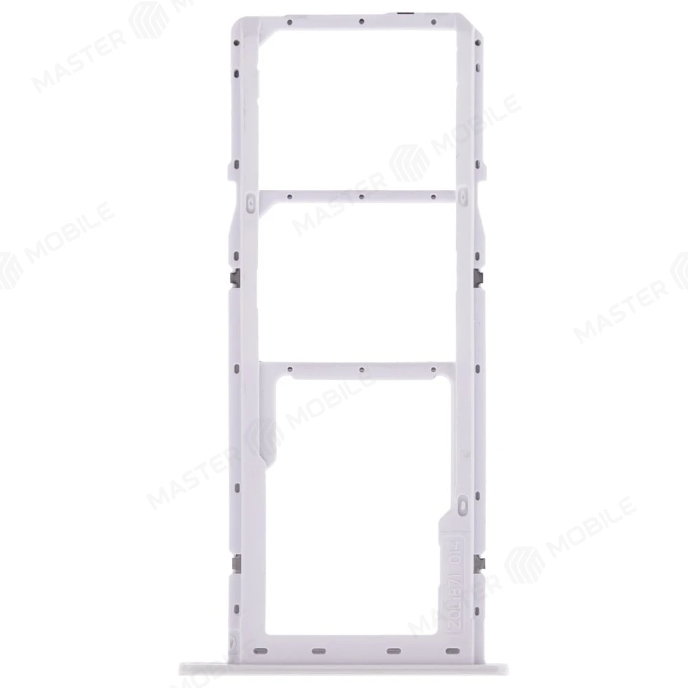 Держатель сим-карты для Samsung A115 Galaxy A11 (белый) фото №2