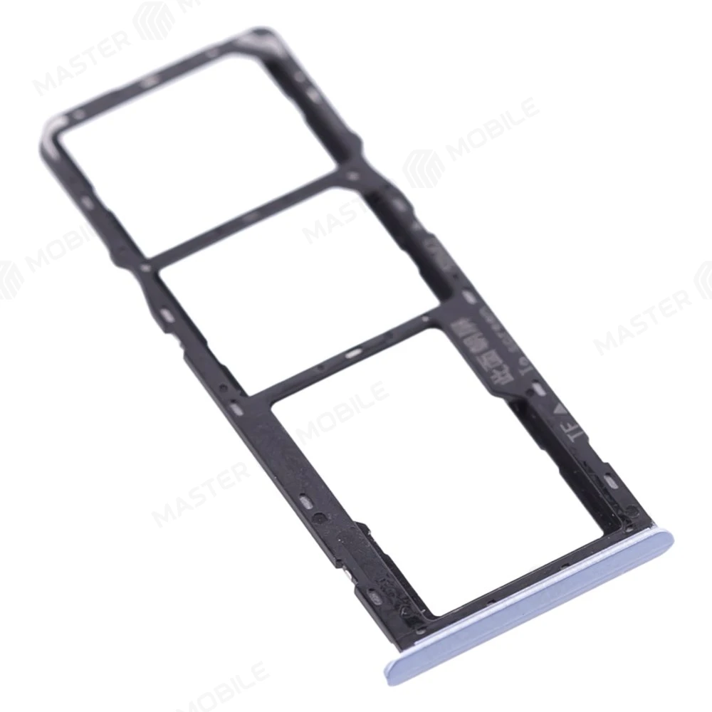 Держатель сим-карты для Realme C25 / C25S (RMX3195) (голубой) фото №3