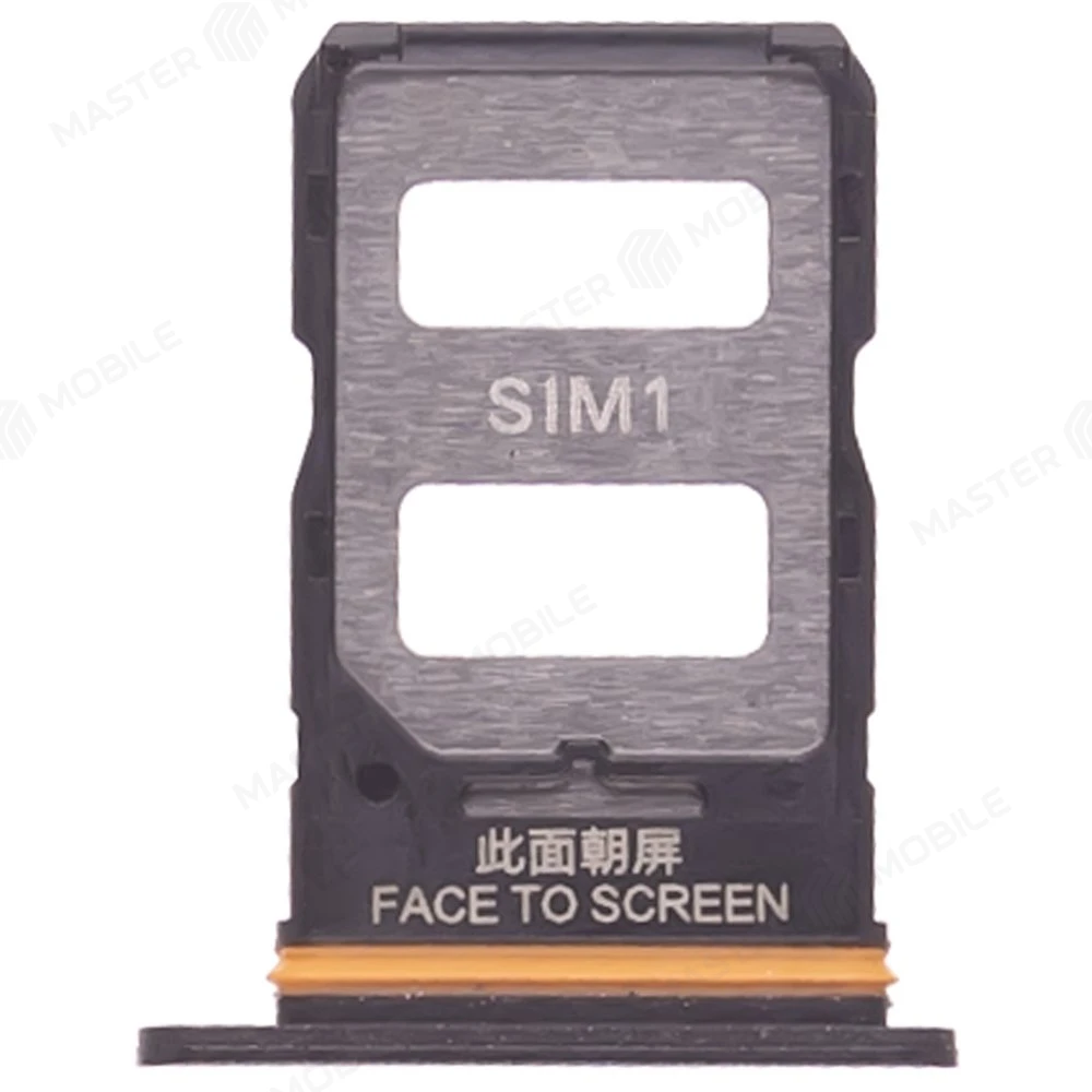 Держатель сим-карты для Xiaomi Redmi Note 13 Pro 5G (2312DRA50C) (черный) фото №1