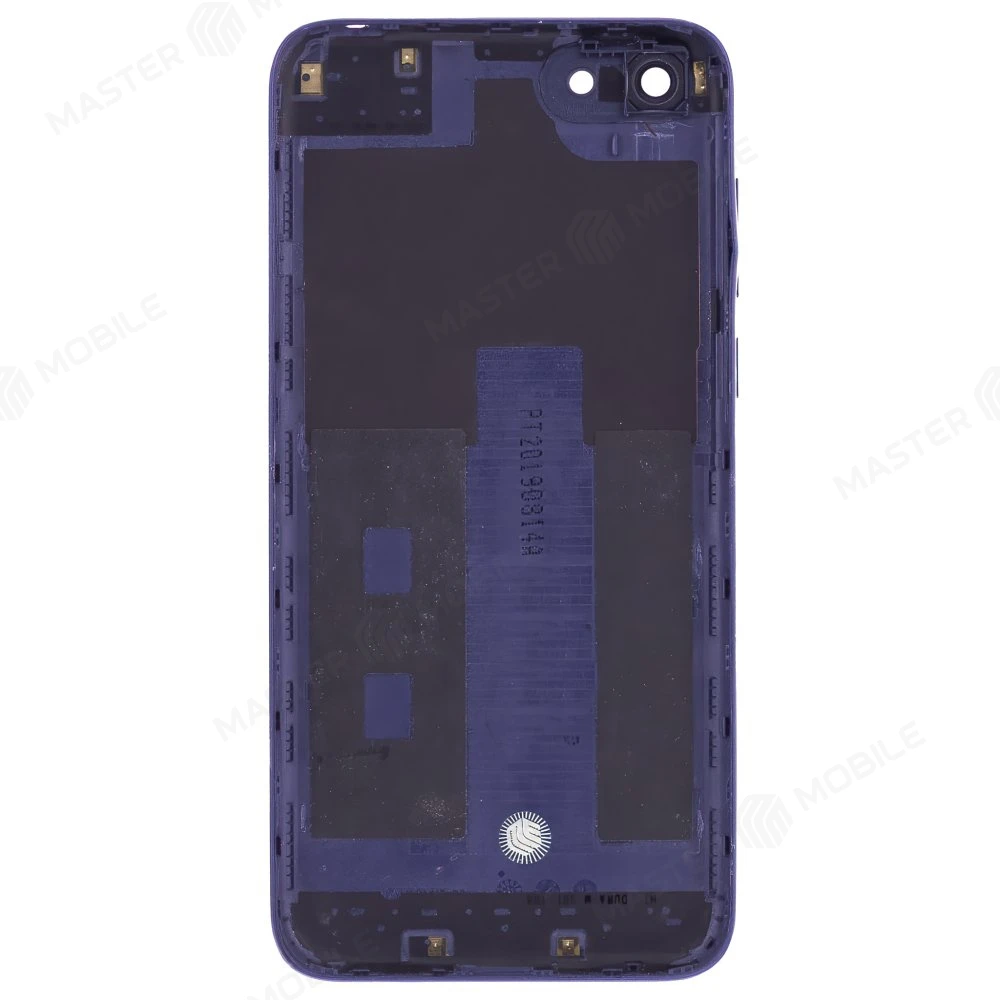 Задняя крышка для Huawei Y5 2018 (DRA-L21) / Y5 Lite 2018 (DRA-LX5) / Y5 Prime 2018 (DRA-LX2) (синий) (в сборе со стеклом камеры) фото №2