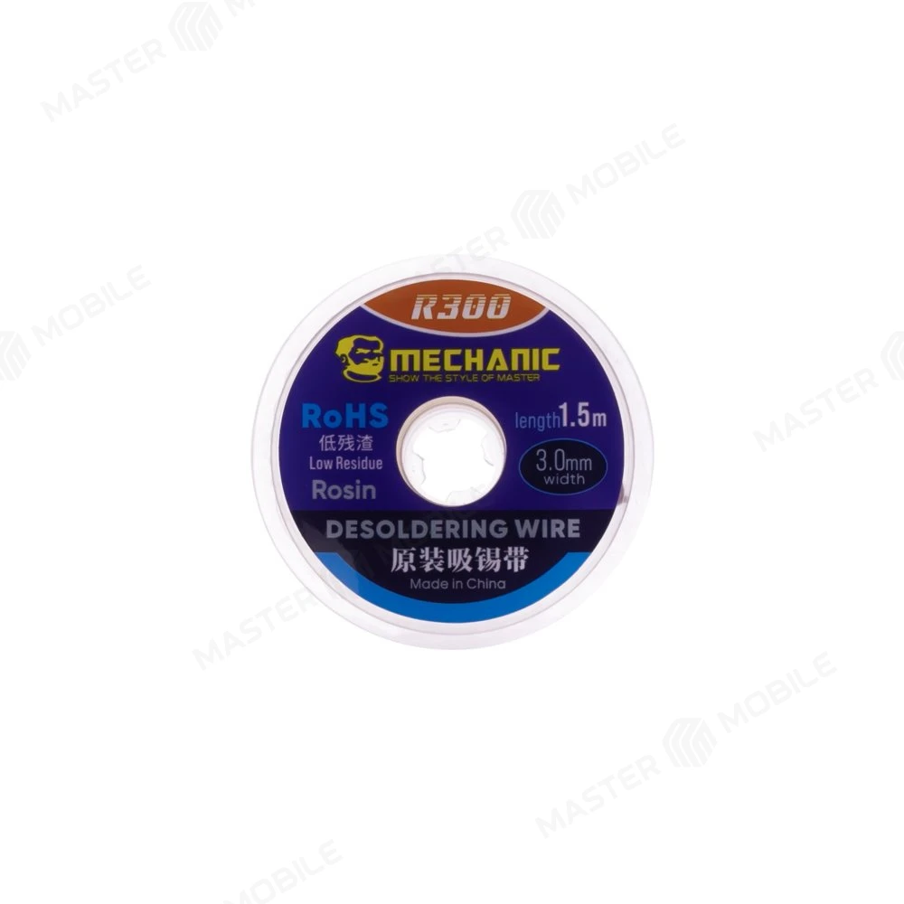 Оплетка для выпайки Mechanic R300 3015 (3 мм x 1,5 м) фото №1