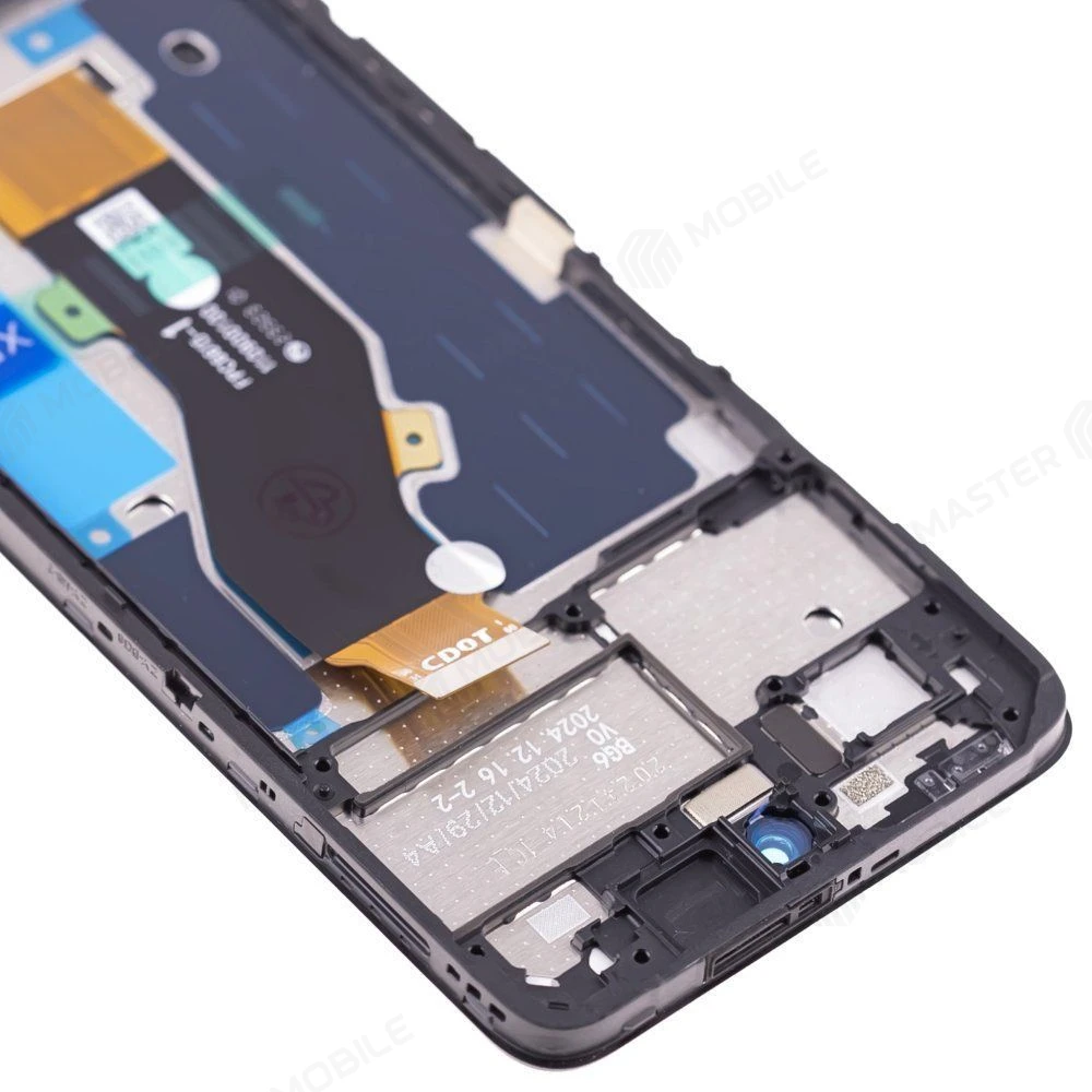 Дисплей для Tecno Spark GO 2024 (BG6) + тачскрин (черный) (в рамке) (ORIG) фото №3