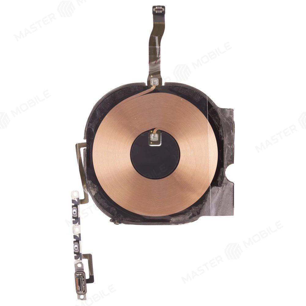 Шлейф для Apple iPhone 11 Pro с комп. (на кнопки громкости) + беспроводная зарядка (ORIG100) фото №1