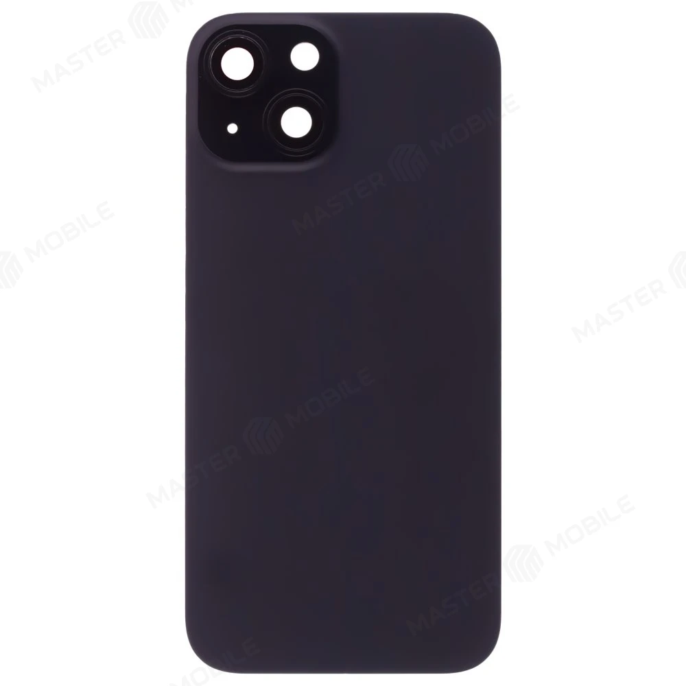 Задняя крышка для Apple iPhone 15 (черный) (в сборе со стеклом камеры) (Premium) фото №1