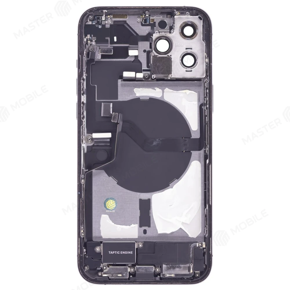 Корпус для Apple iPhone 12 Pro Max (серый) (в сборе) (с разбора) (ORIG100) (возможен дефект ЛКП) фото №2