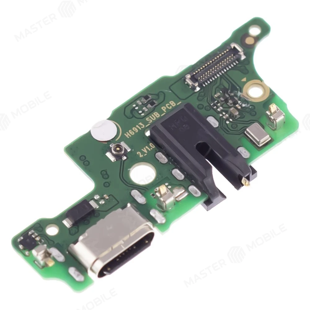 Нижняя плата для Infinix Hot 11 (X662) (Helio G70) с комп. + разъем зарядки + микрофон (Type-C) (ORIG100) фото №3