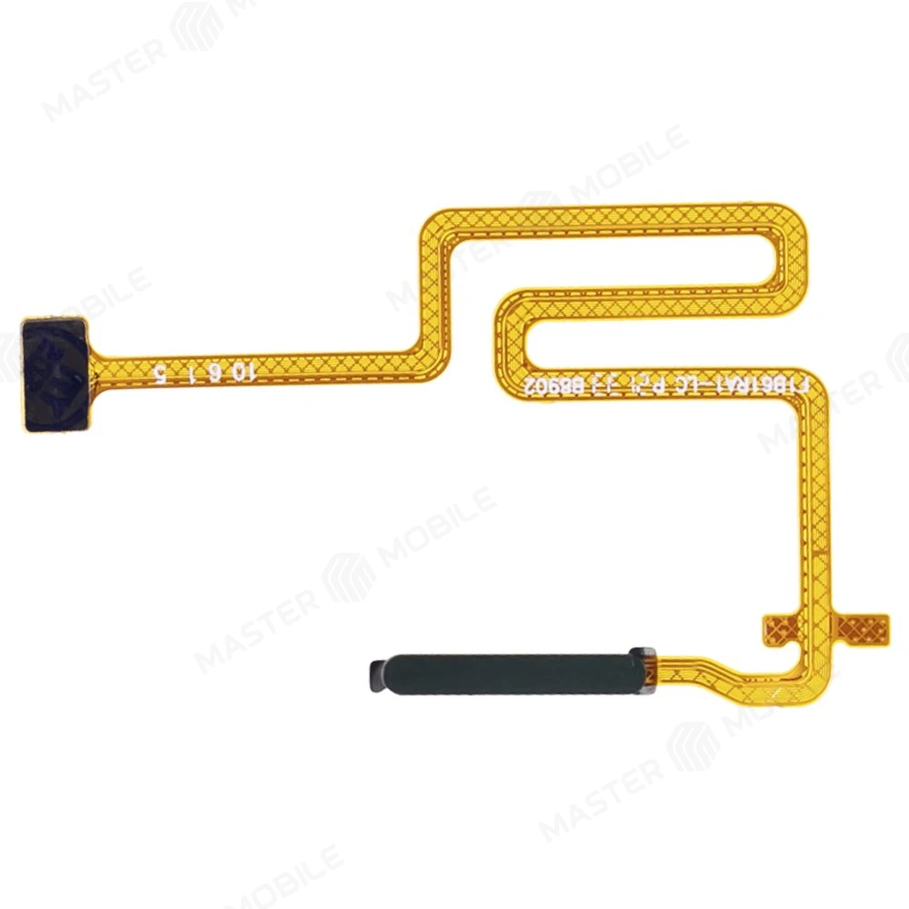 Шлейф для Realme C35 (RMX3511) с комп. + сканер отпечатка пальца (зеленый)  фото №1