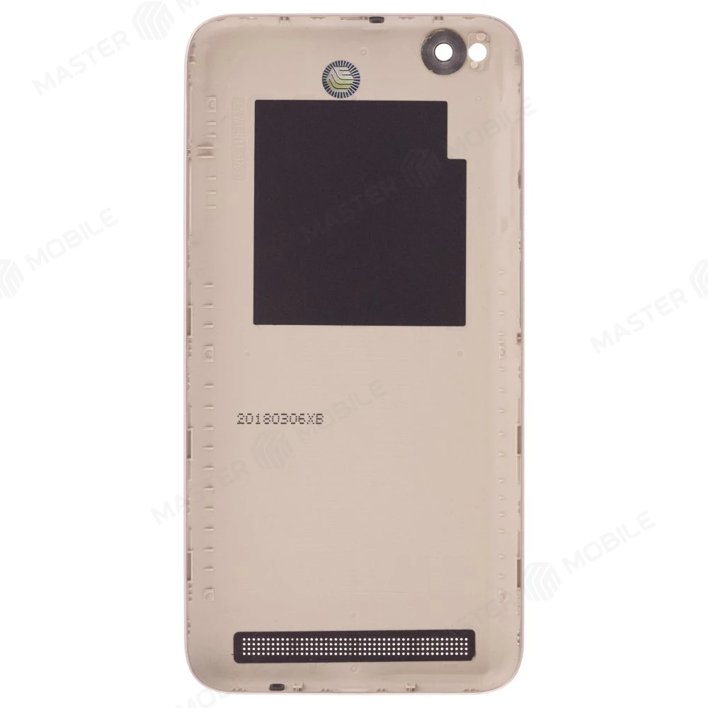 Задняя крышка для Xiaomi Redmi 5A (MCG3B) (золотистый) (в сборе со стеклом камеры) фото №2