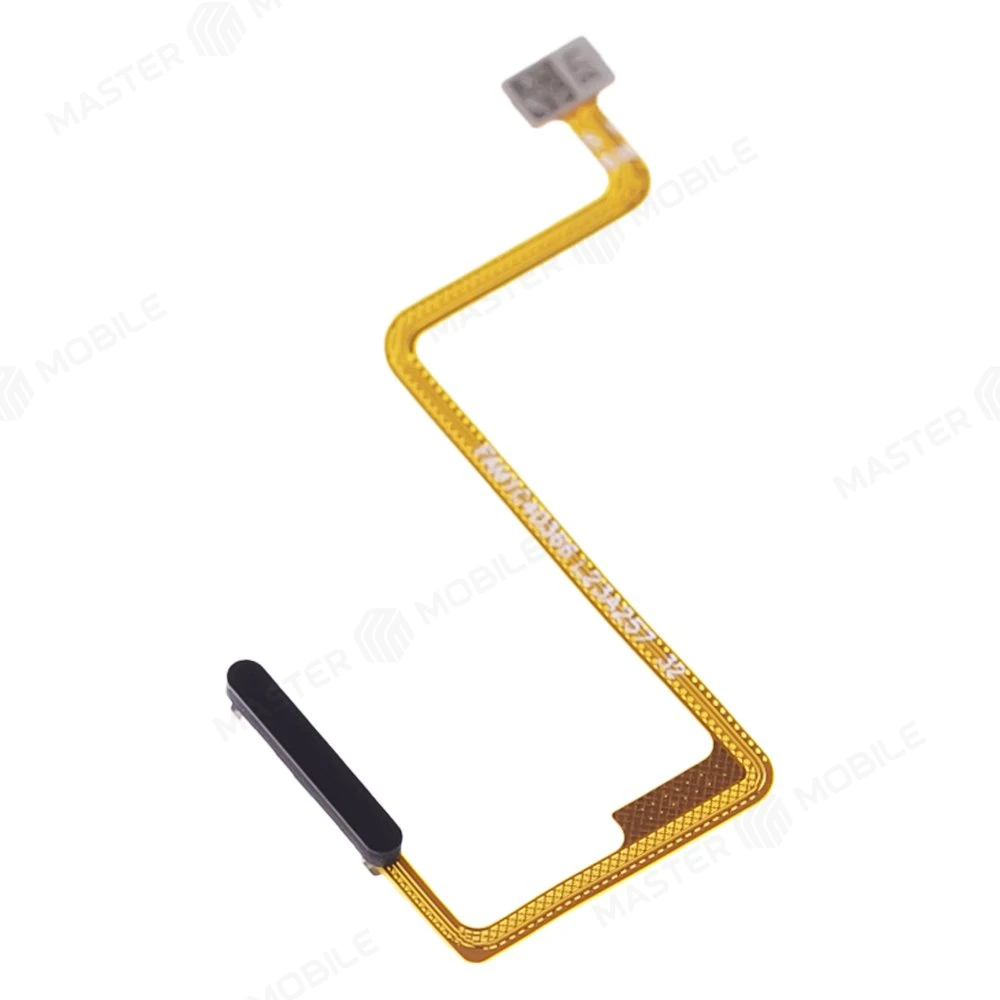 Шлейф для Realme 10 Pro 5G (RMX3661) с комп. + сканер отпечатка пальца (черный)  фото №3