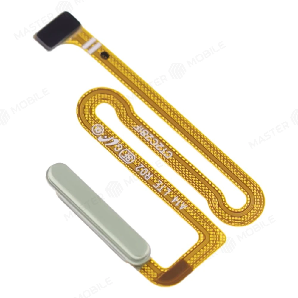 Шлейф для Samsung A145F Galaxy A14 4G / A146B Galaxy A14 5G с комп. + сканер отпечатка пальца (кнопка включения) (зеленый)  фото №3