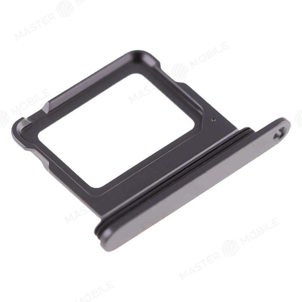 Держатель сим-карты для Apple iPhone 17 (SIM + eSIM) (черный)  фото №3