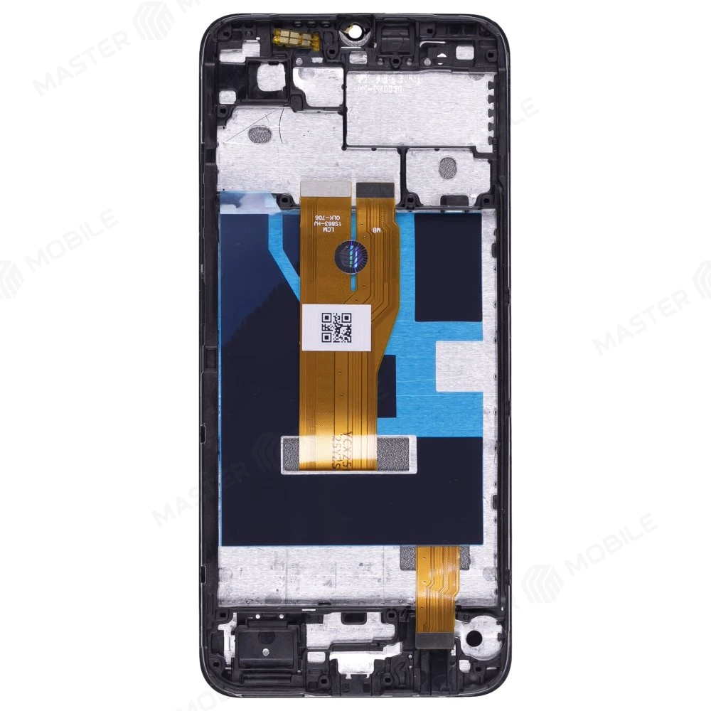 Дисплей для Realme C30 (RMX3581) / Narzo 50i Prime (RMX3506) + тачскрин (черный) (в рамке) (ORIG) фото №2