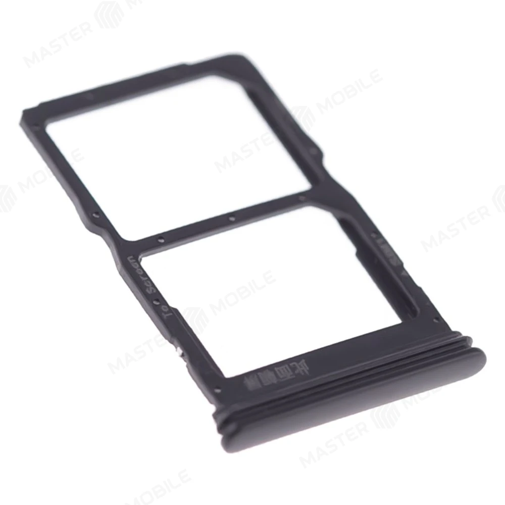 Держатель сим-карты для Huawei Honor 30S (CDY-NX9A) (черный) фото №3