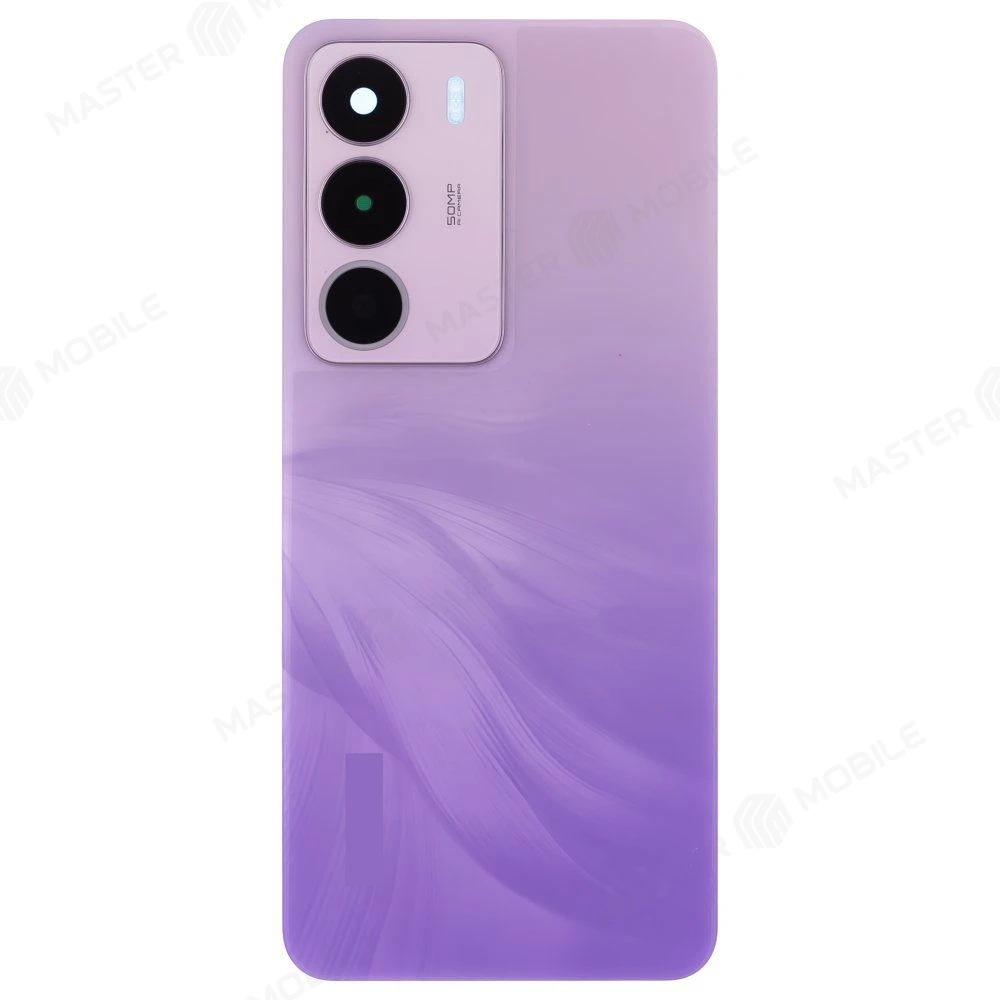 Задняя крышка для Realme C71 (RMX5303) (фиолетовый) (в сборе со стеклом камеры)  фото №1