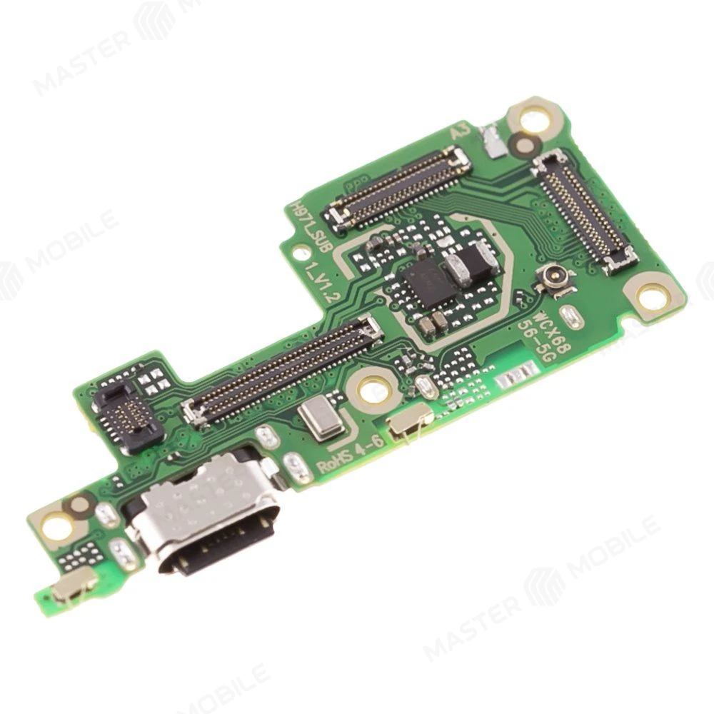 Нижняя плата для Infinix Note 50 Pro+ 5G (X6856) с комп. + разъем зарядки + микрофон фото №3