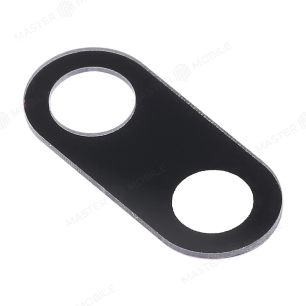 Стекло задней камеры для Nokia 3 (TA-1032) (без рамки) (черный) фото №1