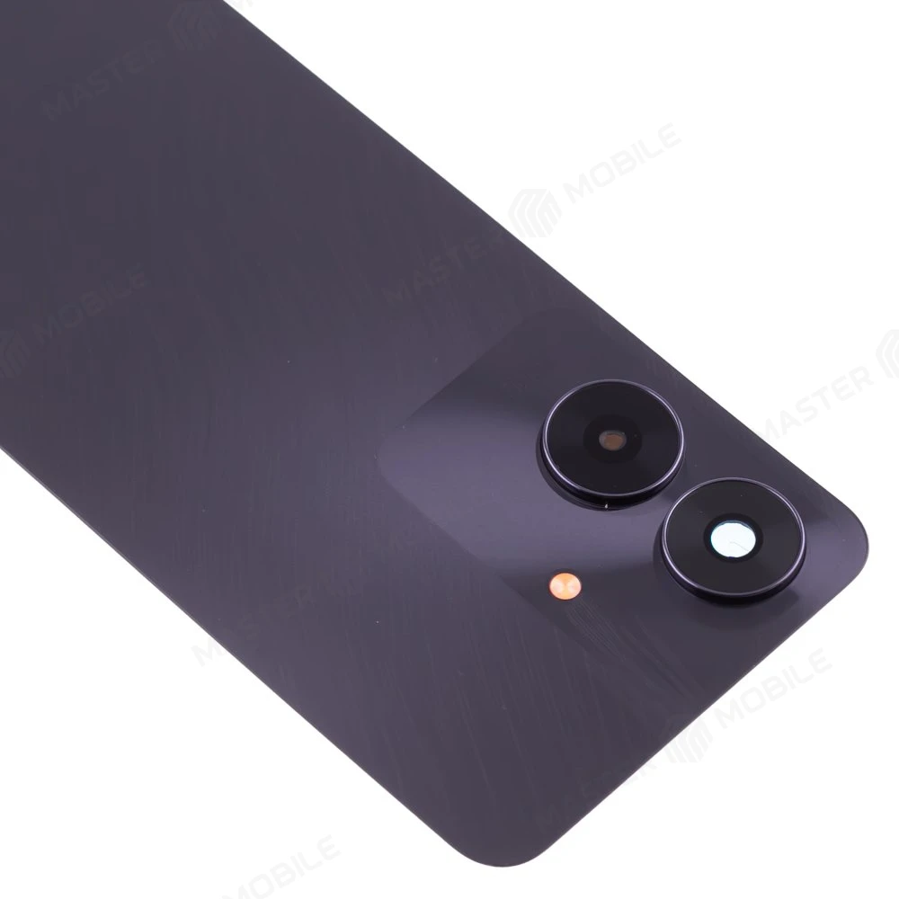 Задняя крышка для Realme Note 60 (RMX3933) (черный) (в сборе со стеклом камеры) фото №3